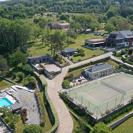 Bed and Breakfast Domaine Du Grand Bec Виллервиль Экстерьер фото