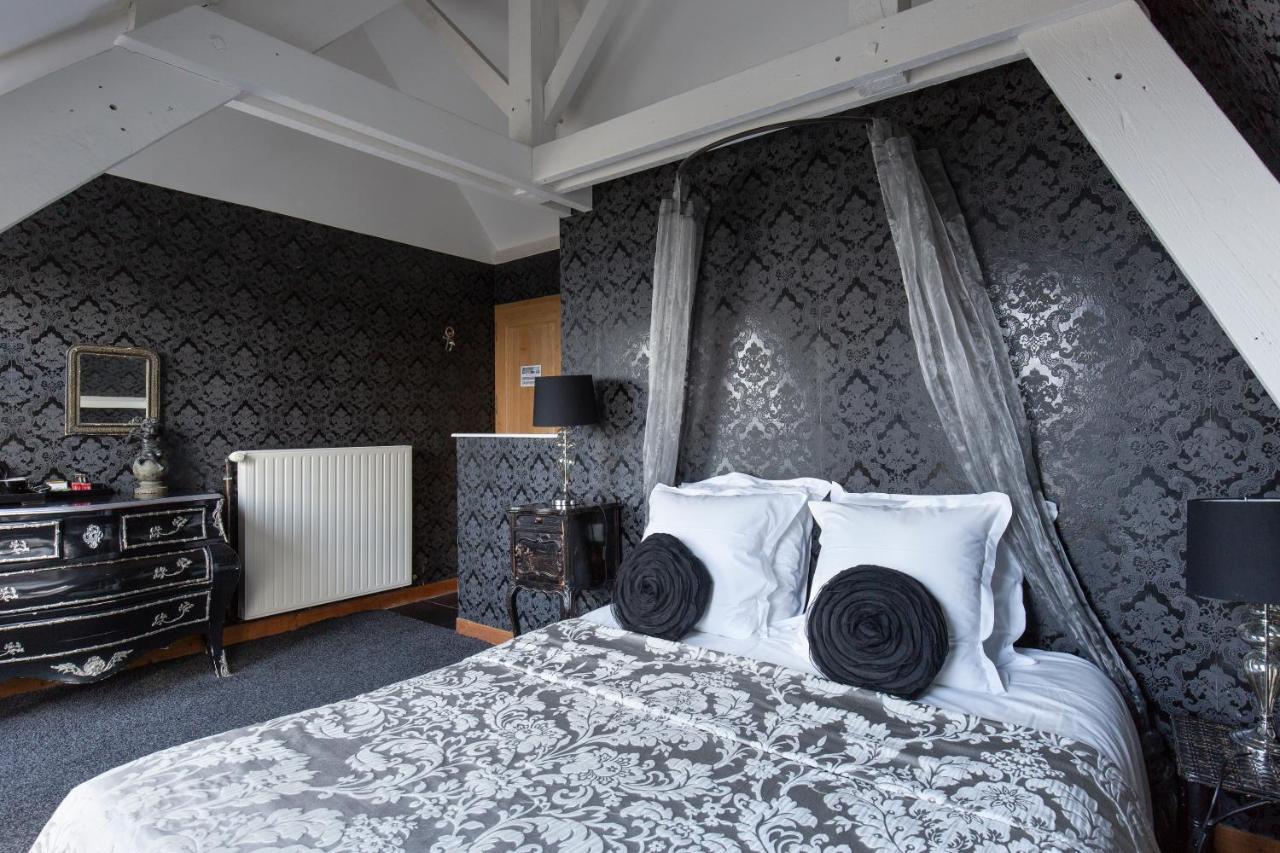 Bed and Breakfast Domaine Du Grand Bec Виллервиль Экстерьер фото