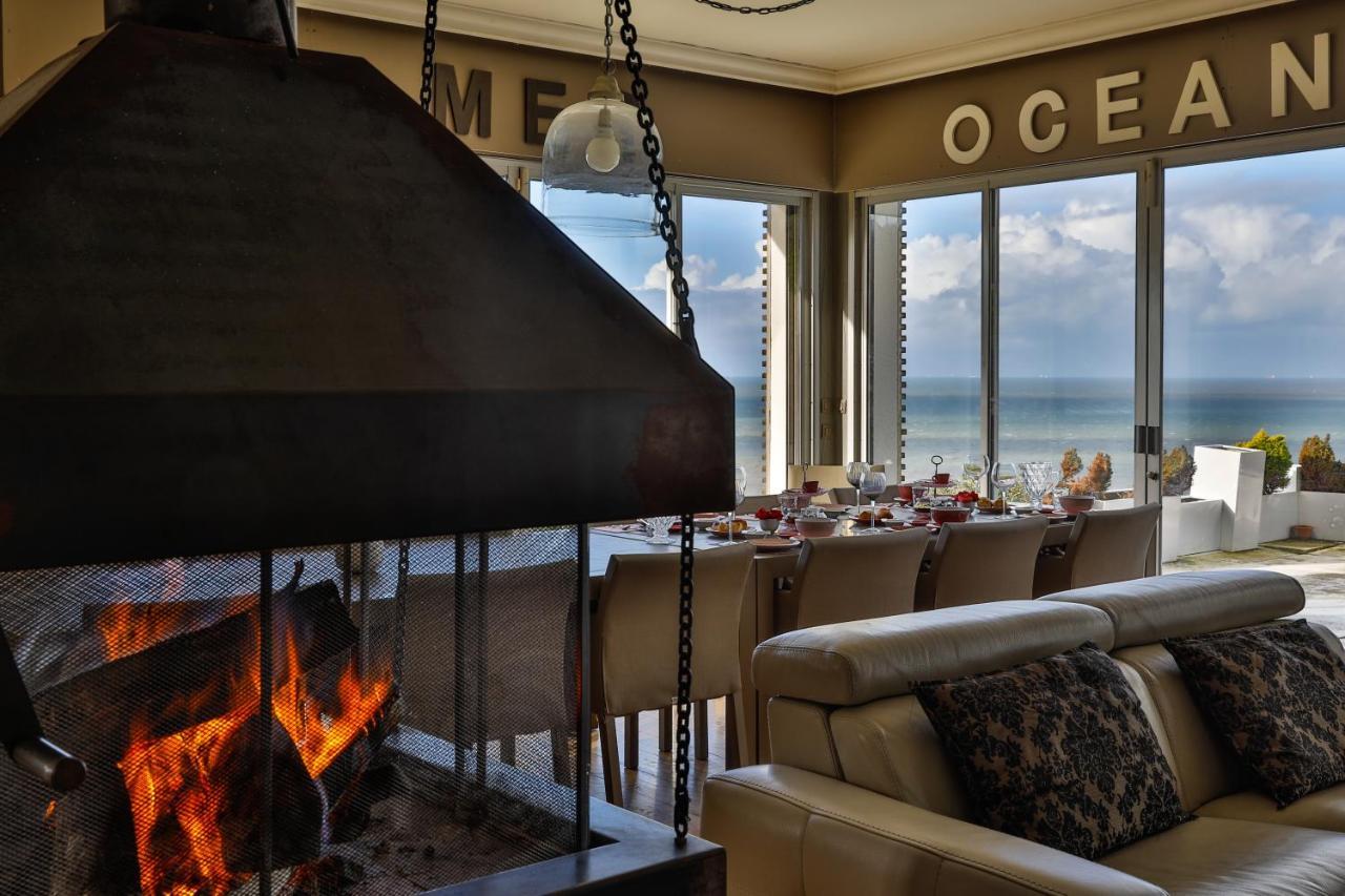 Bed and Breakfast Domaine Du Grand Bec Виллервиль Экстерьер фото